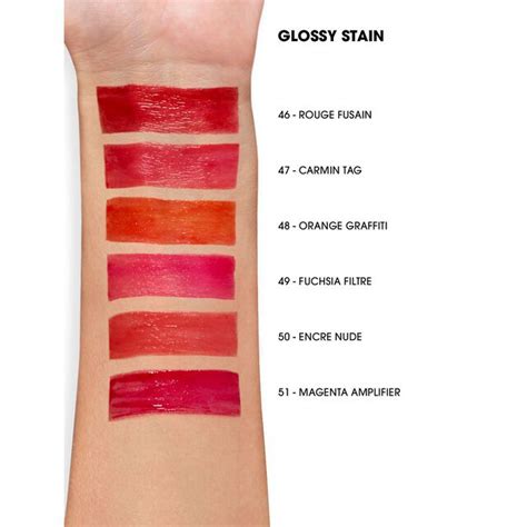 ysl glossy stain swatches|ysl glossy stain 27.